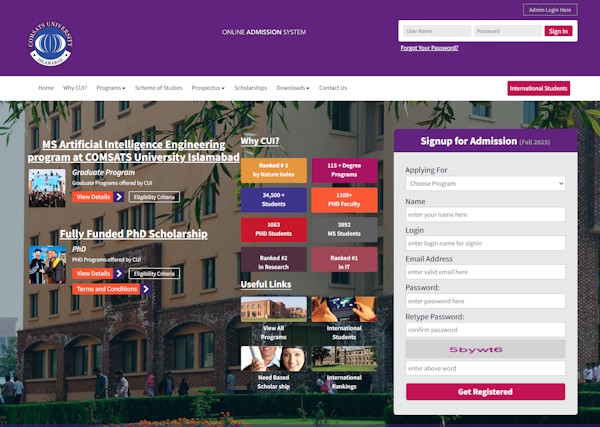 Admission - MS in Artificial Intelligence Engineering