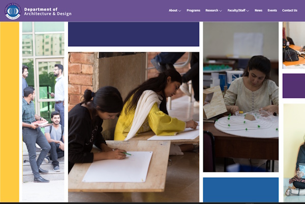Admission Test at COMSATS University Islamabad, Islamabad campus for Undergrad Programs (B.Arch & BID) Department of Architecture & Design Fall 2025